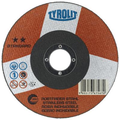 Tyrolit 230x2,5mm tárcsa, 41, A30R-BFINOX, rozsdamentes acél, Standard **