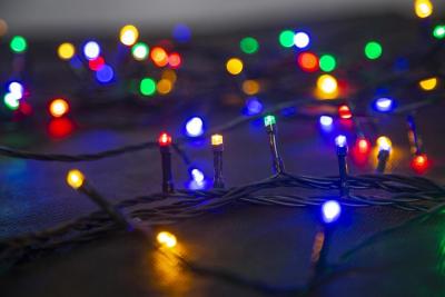 Lánc MagicHome Karácsony Errai, 560 LED sokszínű, 8 funkció, 230 V, 50 Hz, IP 44, külső, 3 m-es háló