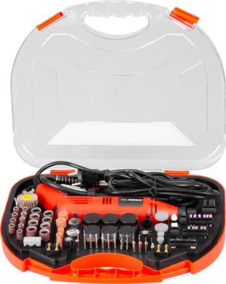 2.TRIEDA Brúska Strend Pro, mini, priama, vŕtanie a brúsenie, 130 W, s príslušenstvom, 210ks