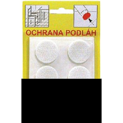 Alátét  KMS 106B, 28 mm, filc, fehér