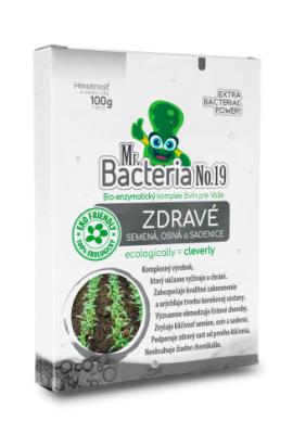 Mr.Bacteria No.19 aktivátor, tápanyagok az egészséges magokhoz, palántákhoz és dugványokhoz, 100 g