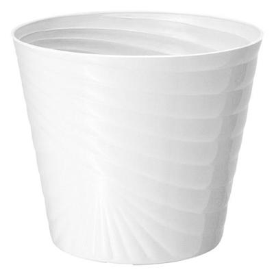Virágcserép Capri 28, fehér