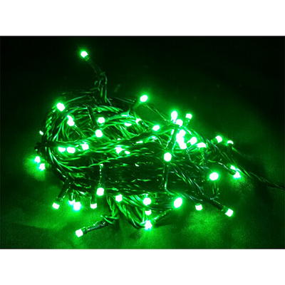 Lánc MagicHome Karácsony Orion, 100 LED zöld, 8 funkció, 230 V, 50 Hz, IP 20, külső, megvilágítás, L