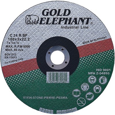 Gold Elephant 42C T42 115 x 2,5 x 22,2 mm, kővágó korong