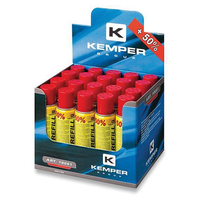 Gáz KEMPER 10051, 150 ml, 90 g, Bután, töltéshez