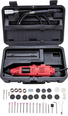 Csiszoló Worcraft EMG01-42, 135W, mini, egyenes, fúrás és csiszolás