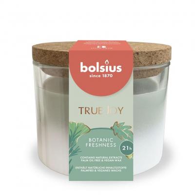 Gyertya bolsius True Joy Botanic Freshness, 75/80 mm