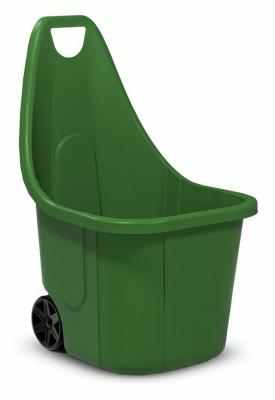 Kocsi Blumax CADDY, 60 liter, 50x60x84 cm, zöld, kerti hulladékhoz