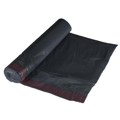 Bags ROLO LDPE T560Z, 050x060 cm, pack. 15 pcs, retractable, black, 30 lit.