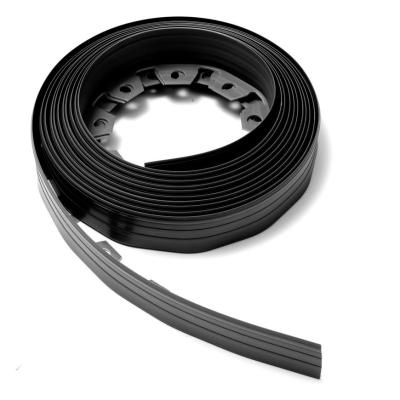 Szegély Strend Pro Garden, gyep, rugalmas, fekete, L-10 m, 4 cm