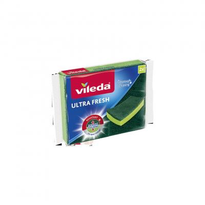 Mosogatószivacs Vileda Ultra Fresh, csomag. 2 db