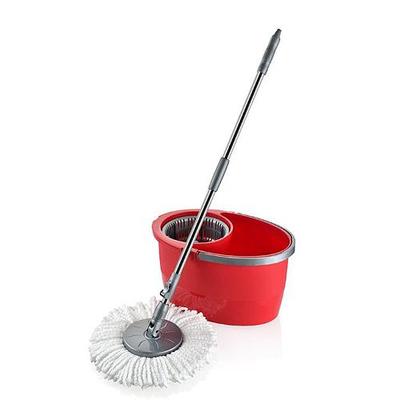 Mop proff® Quatro, 16l, rotary, telescopic, red