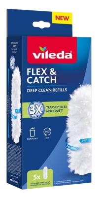 Portörlő Vileda Flex&Catch, utántöltő, csomag 5 db