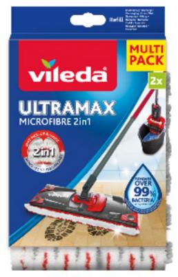 Pótlék a felmosóhoz Vileda Ultramax Microfibre 2in1, csomag. 2 db