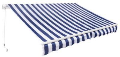 2.TRIEDA Markíza COVENTINA, 2x3 m, modro-biela, 280 g/m2
