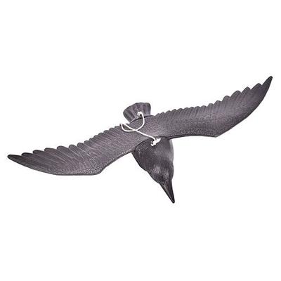 Plasic birds Raven, flying, 56 cm