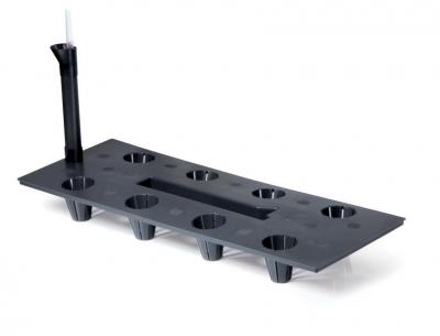 Öntözőrendszer CUBE&TUBUS 400, 12,9x4,5x34 cm, szögletes virágcserepekhez
