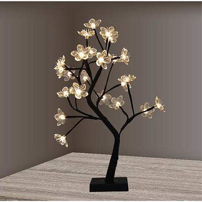 MagicHome X9036 dekoráció, virágos ág, LED, 3xAA