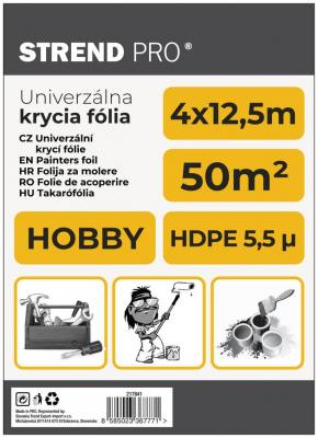 Strend Pro, Hobby 4 x 12,5 m, 5,5 µ, festő takarófólia