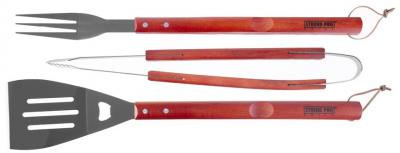Szerszámkészlet Strend Pro Grill, 3 részes, sütéshez és grillezéshez