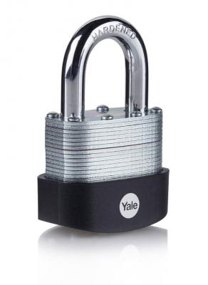 Zár Yale Y127B/55/129/1, Maximum Security, lakat, laminált acél, 56 mm, 3 kulcs
