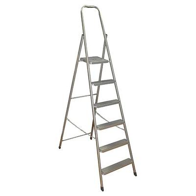 Létra, kicsi eurogold® 6 fokos, acélos