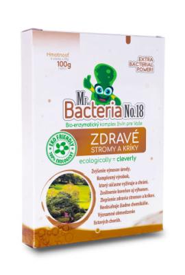 Mr.Bacteria No.18 aktivátor, tápanyagok az egészséges fákhoz és cserjékhez, 100 g