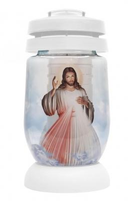 Mécses bolsius 3D Jézus, 22 cm, 36 óra