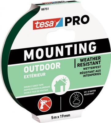 Páska tesa® Mounting PRO Outdoor, montážna, obojstranná, lepiaca,19 mm, L-5 m