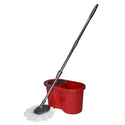 Mop Konex 14333, Quantum 16l, rotary, telescopic, red / blue