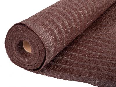 Árnyékoló szövet BrownDecor W101, 1 x 50 m, UV, 230 g/m2, barna, 95%