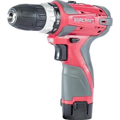 Csavarhúzó, Worcraft CD-10,8Li, 10,8V, 1,3Ah, 2x elem, LED-es világítás
