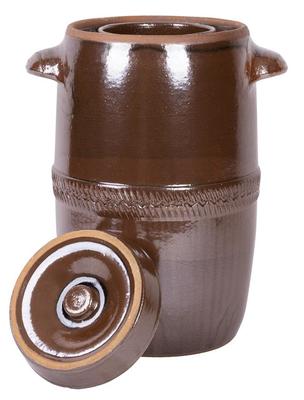 Ceramic hordó 30 liter - I. osztály, káposztára, 37x44 cm