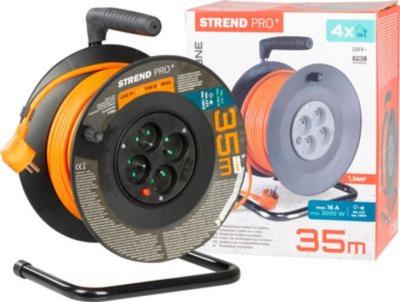 2,TRIEDA Kábel Strend Pro DG-FB04 predlžovací, L-35 m, na bubne, prierez 1,5 mm2