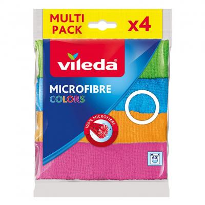 Rongy Vileda Mikroszálas Colors, mikroszálak, csomag. 4 db