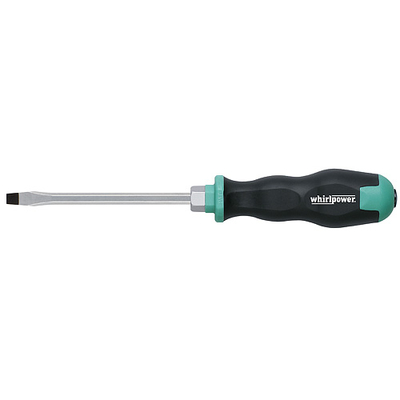Whirlpower® csavarhúzó 951-5, 10.0 / 200 mm, lapos, HexBolt S2, szatén, DIN5264