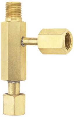 T-darab Messer 718.25530*, G1/4", vezérlő manométerek csatlakoztatása