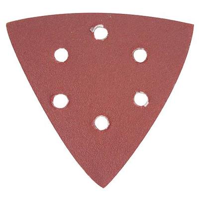 Worcraft delta csiszolópapír MF-300, 6 nyílás, Triangle, 10 db, P080