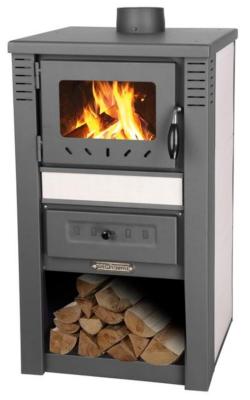 2.TRIEDA Kachle Nova Ceramic, 7,5 kW, 120 mm, biela