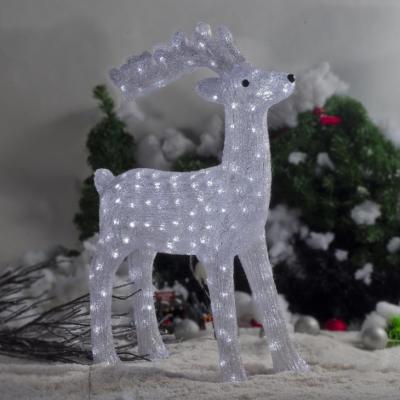 2.TRIEDA Dekorácia MagicHome Vianoce, Jeleň, LED, IP44