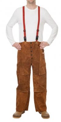 Nohavice Weldas 44-7440/7600, Lava Brown™, 116cm, c. XL, do pasu, zvaracske