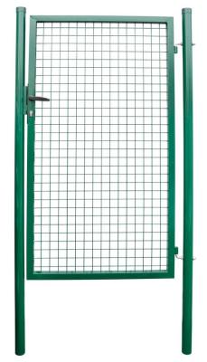 2.TRIEDA Brána Strend Pro METALTEC ECO, 1000/1800/50x50 mm, hranatý rám, zelená, jednokrídlová, záhradná, ZN+PVC, RAL6005