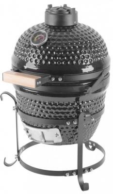 2.TRIEDA Gril Strend Pro Kamado Egg 13", priemer 27 cm, 35x40,5x55 cm, gril. výška 34,5 cm, čierny
