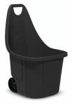 Kocsi Blumax CADDY, 60 liter, 50x60x84 cm, fekete, kerti hulladékhoz