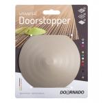 Ajtóék DOORSTOPPER, ütköző, műanyag ajtó mögé, ajtó a padlóra, bézs