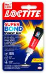 Ragasztó Loctite® Super Bond Power Gel, 4 g