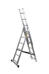 Létra Strend Pro DP 3x10, Alu, EN 131 max. 5,83 m
