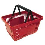 Kosár Racks Shopper, 20 lit, piros RED, nákupný