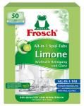Tabletta Frosch EKO, Minden az 1-ben, mosogatógéphez, citrom, 50 tabletta, ALL in 1
