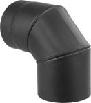 Könyök HS,EX 090/200/2,0 mm, állítható szög, füstelvezető, füst kéménykönyök a füstelvezető csövek ö